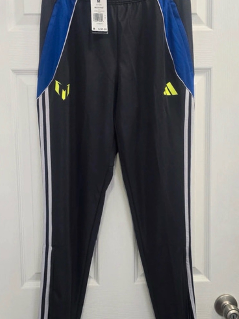 Adidas Messi Soccer Training Pants Carbon Men’s M NWT JJ2892